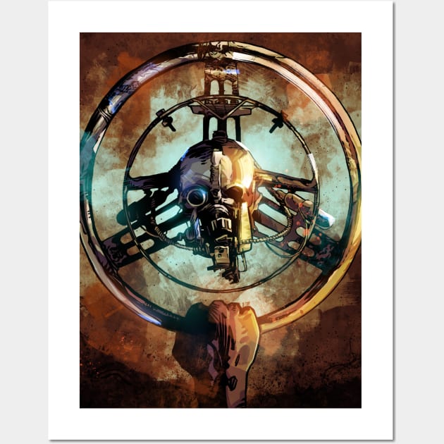 Mad Max Wheel Wall Art by nabakumov